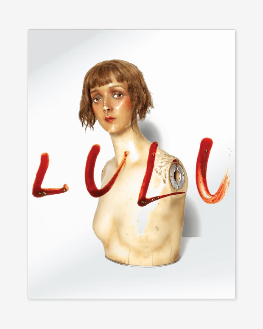 Print metalico Metallica & Lou Reed LULU