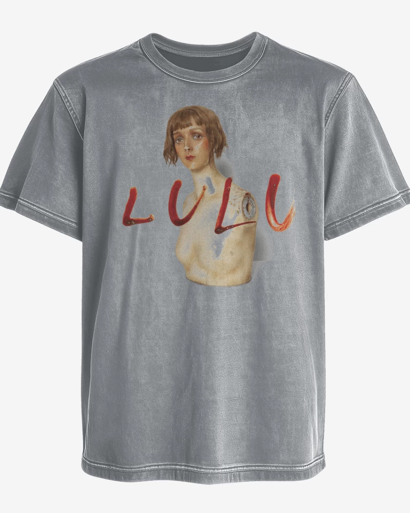Polera desgastada Gris Melange de Metallica & Lou Reed LULU