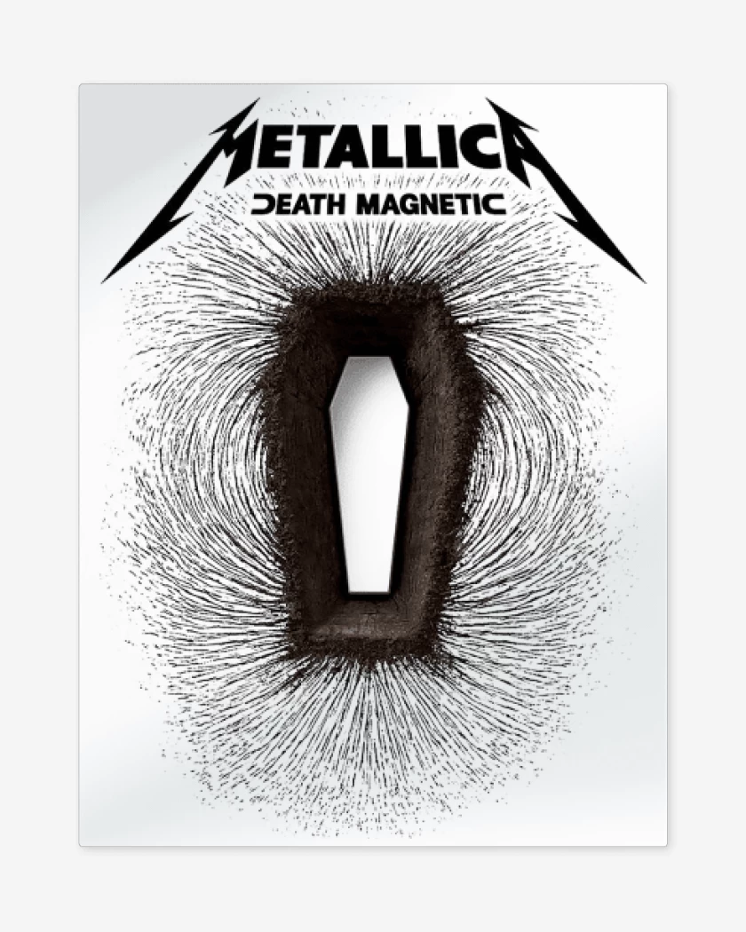 Print metalico Death Magnetic