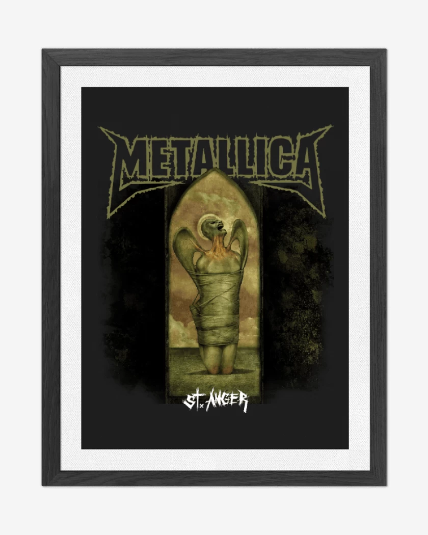 Cuadro decorativo Negro de Metallica St Anger