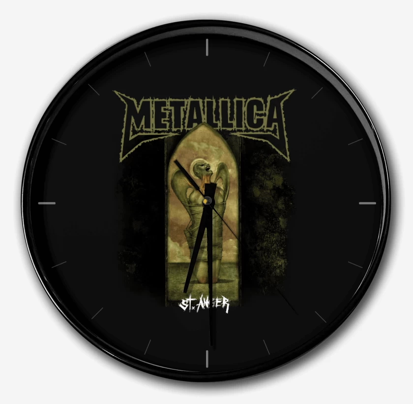 Reloj Negro de Metallica St Anger