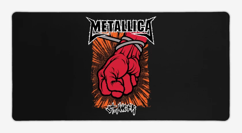 Mouse pad Gamer Negro de ST ANGER