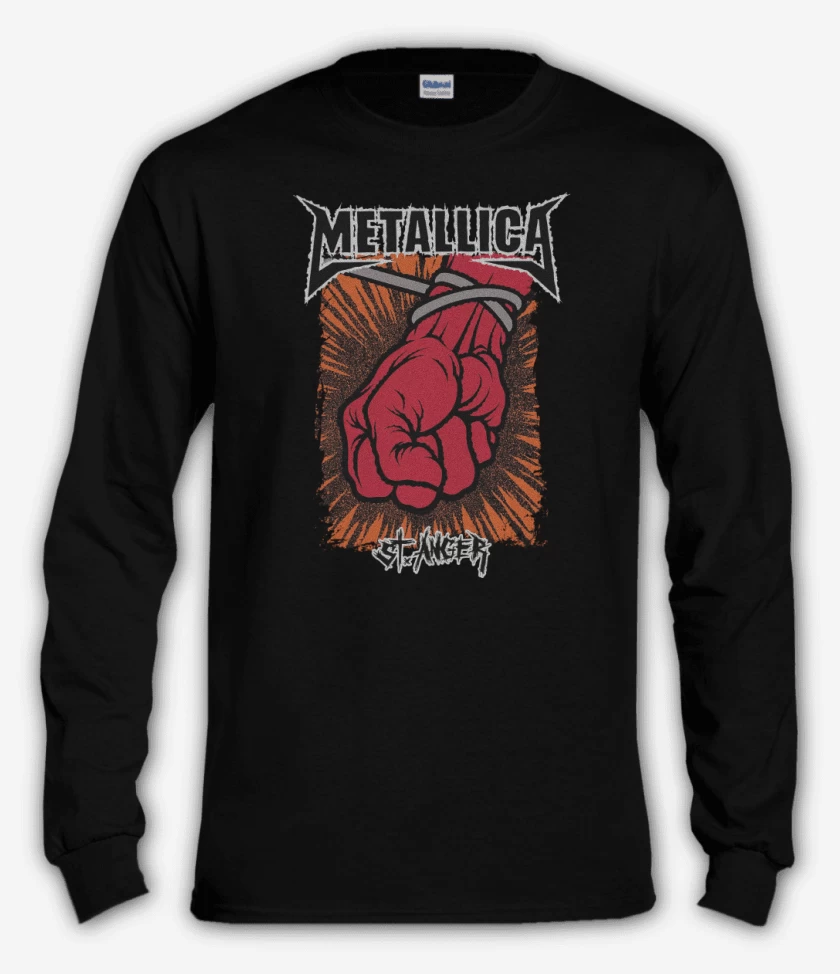 Polera manga larga Negro de ST ANGER
