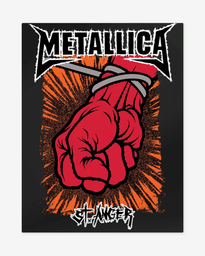Print metalico Negro de ST ANGER