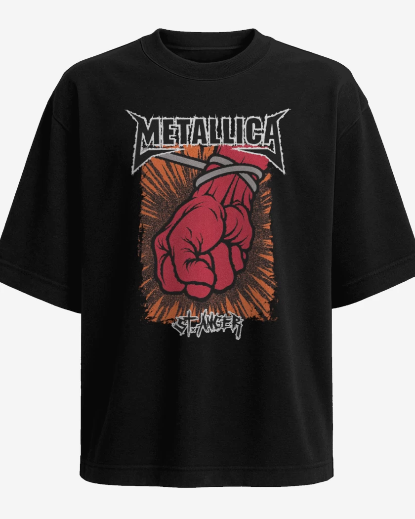 Polera Oversize Negro de ST ANGER