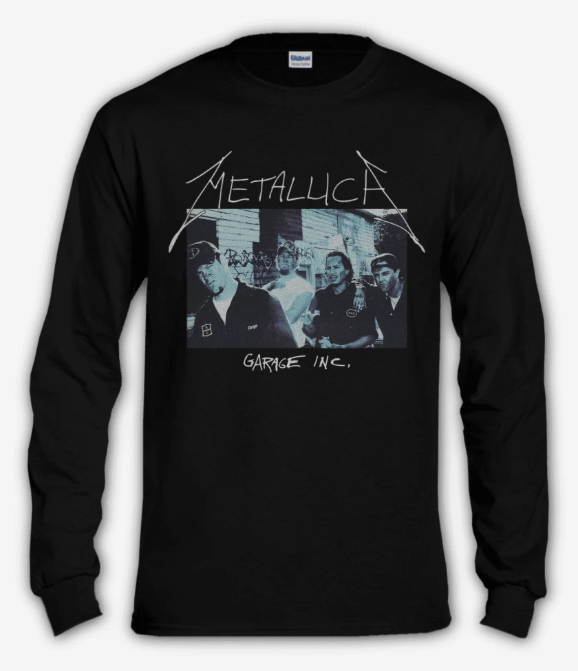 Polera manga larga Negro de Garage Inc