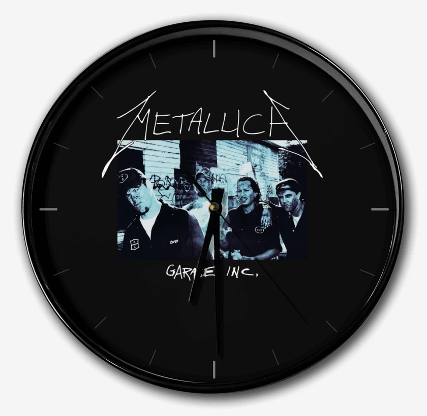 Reloj Negro de Garage Inc