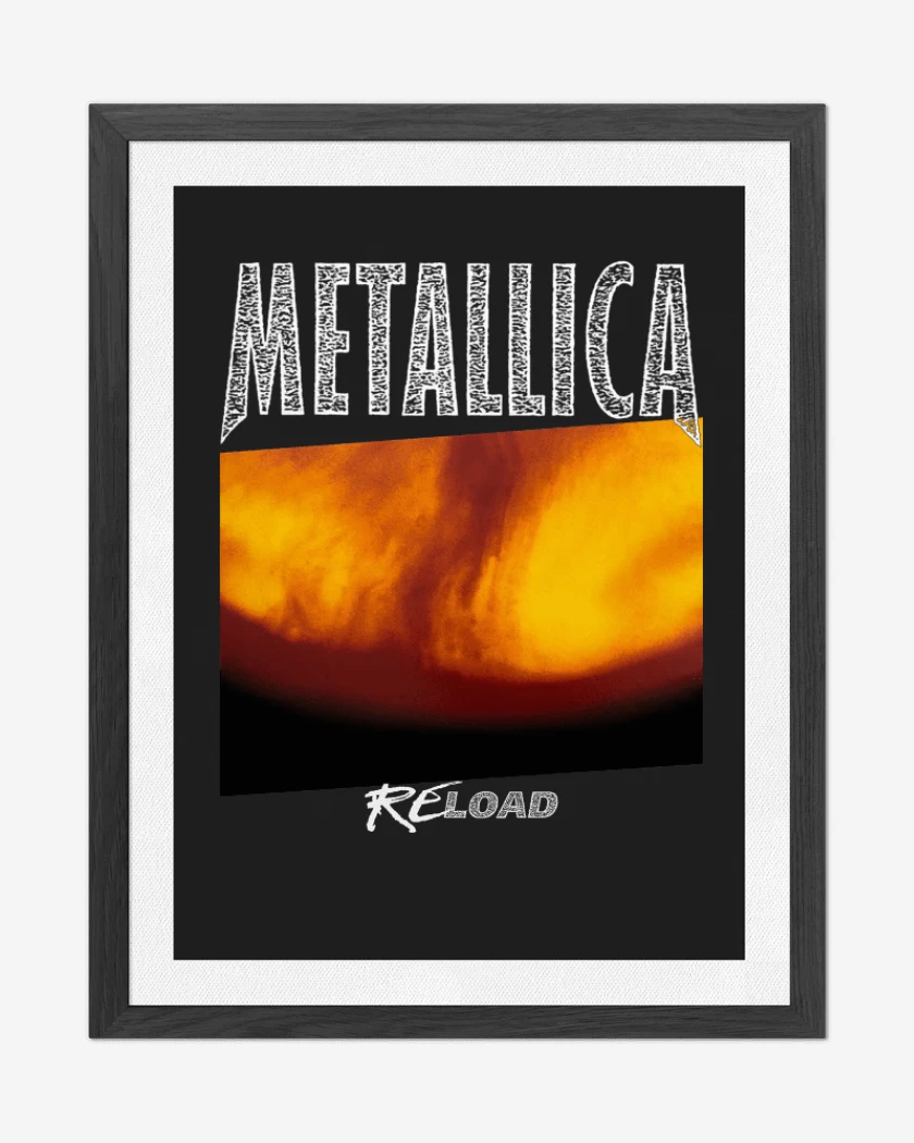 Cuadro decorativo Negro de RELOAD