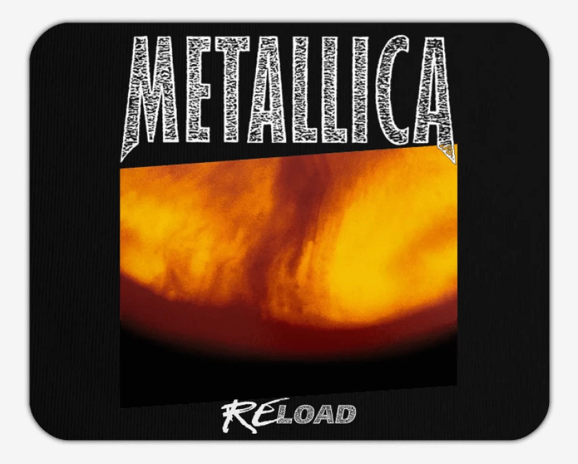 Mousepad Negro de RELOAD