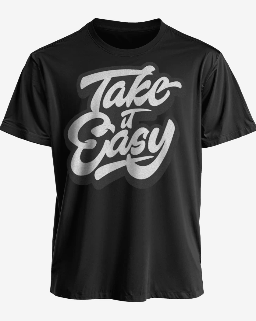 Polera premium Negro de Take it easy
