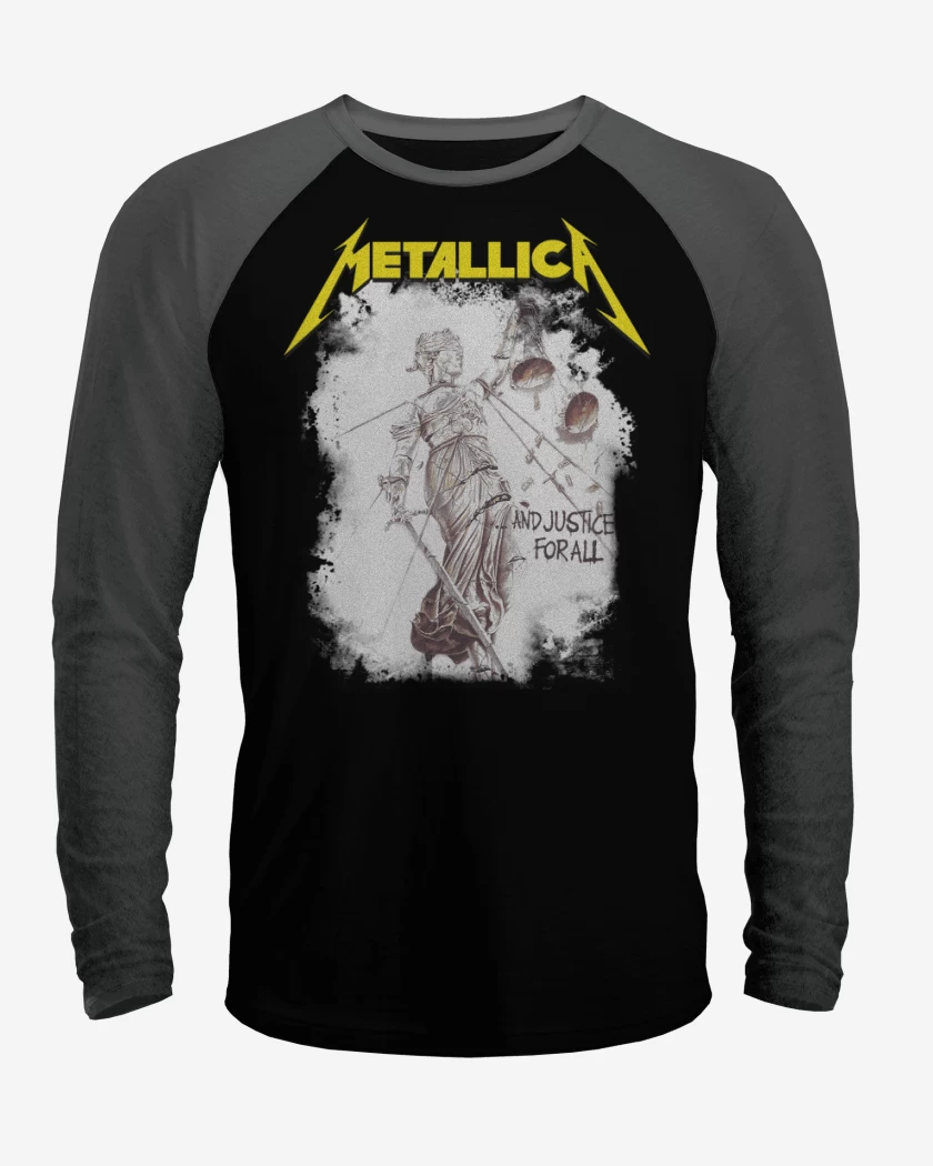 Polera Raglan And Justice For All