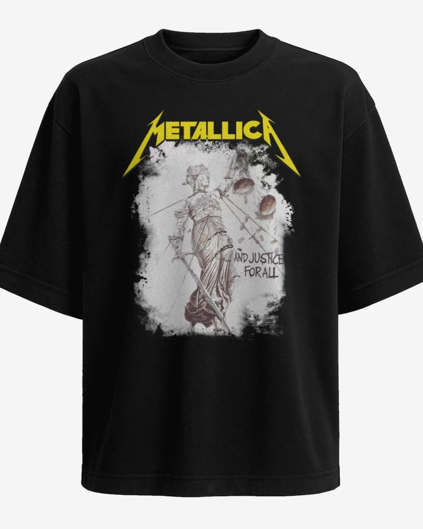Polera Oversize And Justice For All