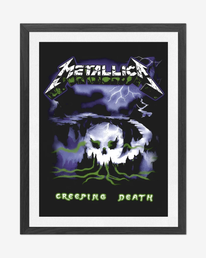 Cuadro decorativo Negro de Creeping