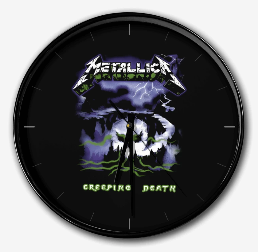 Reloj Negro de Creeping
