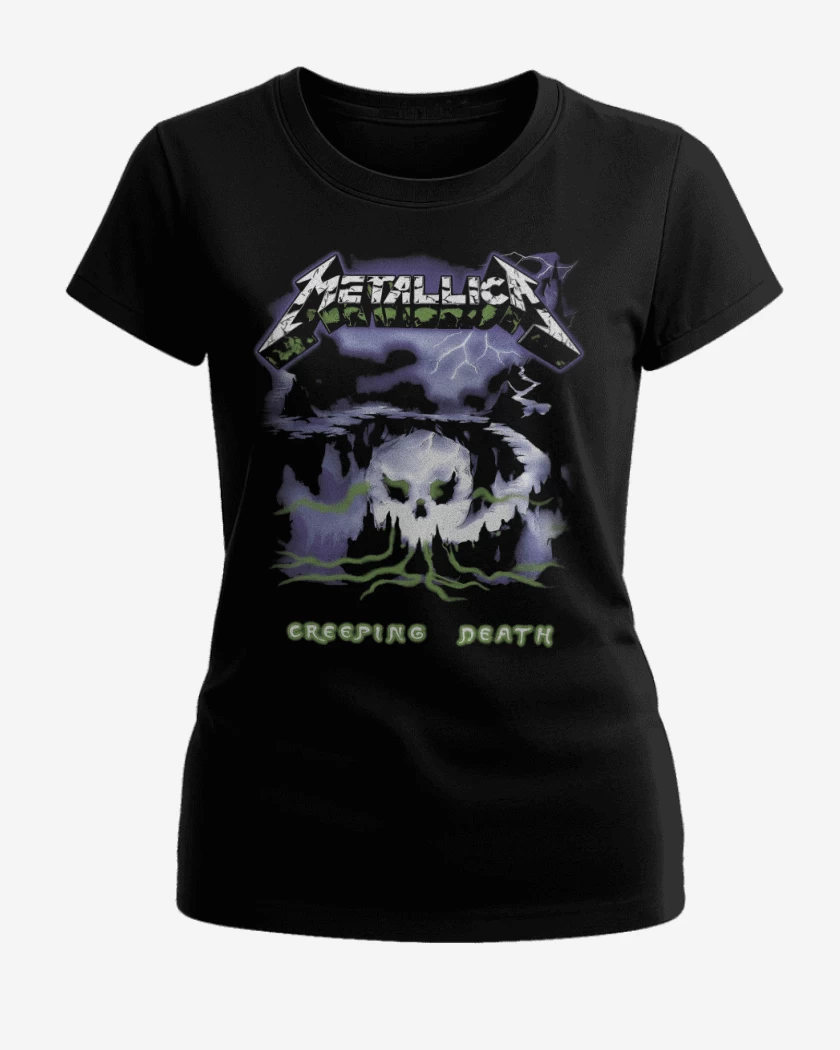 Polera de Mujer Negro de Creeping