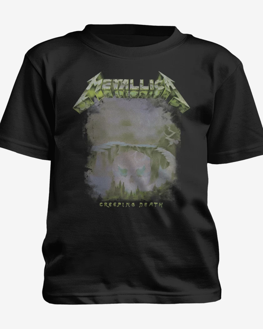 Polera de niño Negro de Creeping Death