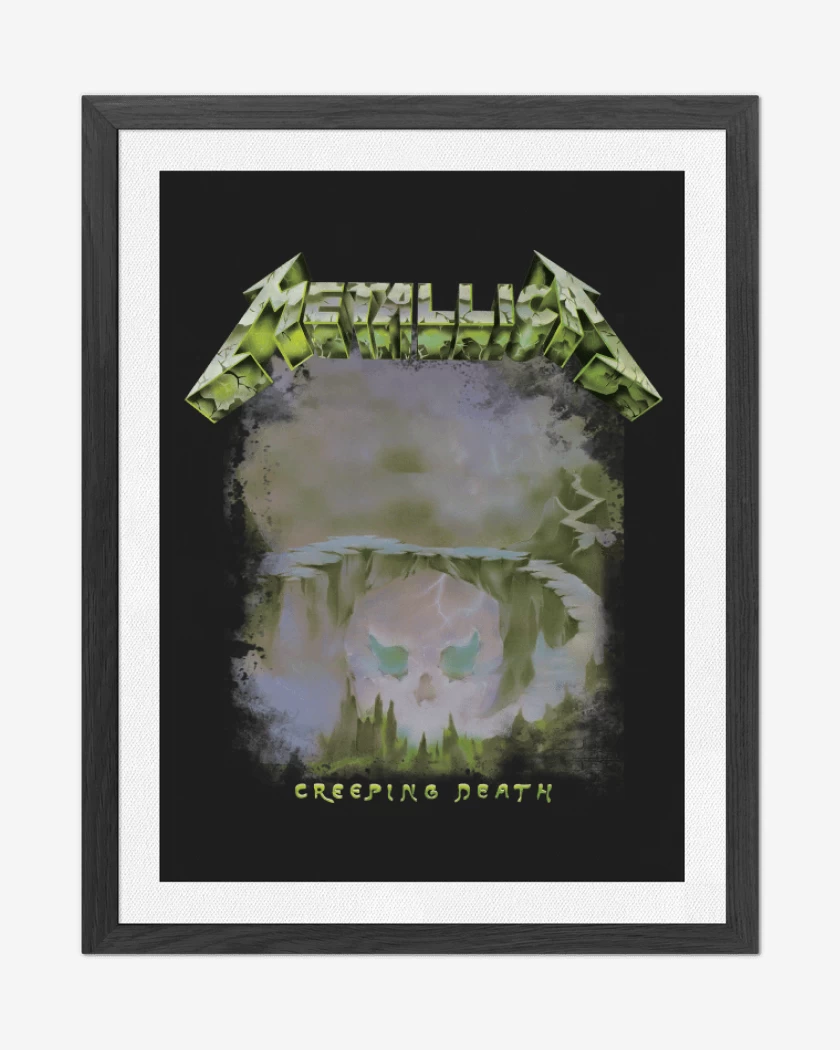 Cuadro decorativo Negro de Creeping Death
