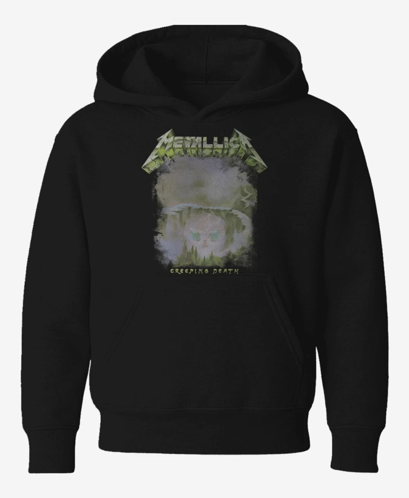 Poleron de niño Negro de Creeping Death