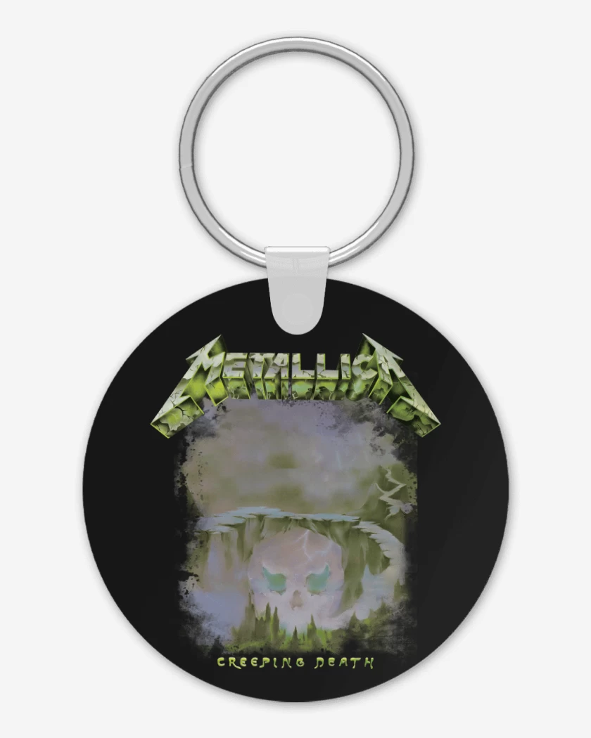 Llavero Negro de Creeping Death