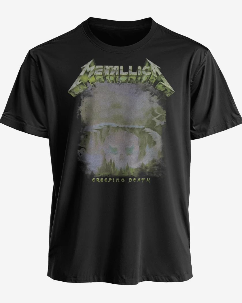 Polera premium Negro de Creeping Death