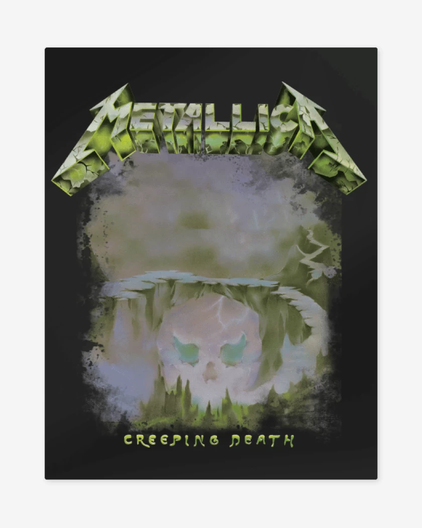Print metalico Creeping Death