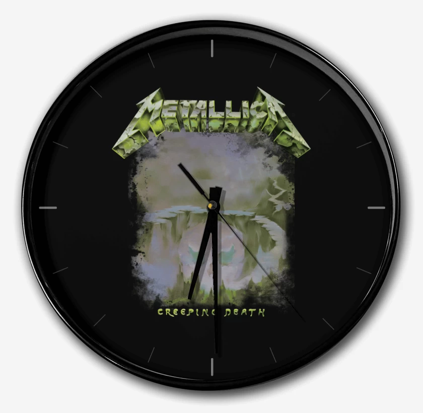 Reloj Negro de Creeping Death