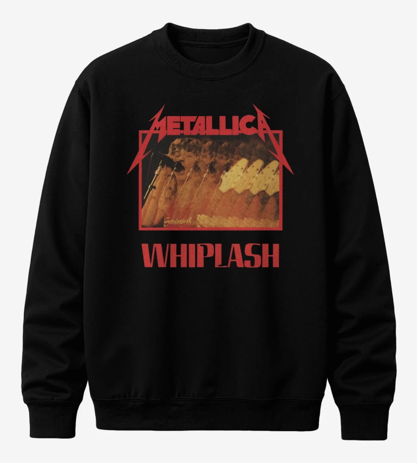 Poleron polo Whiplash Metallica