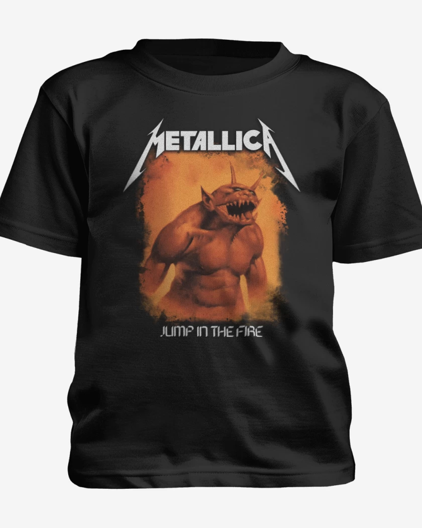 Polera de niño Negro de Jump in the Fire
