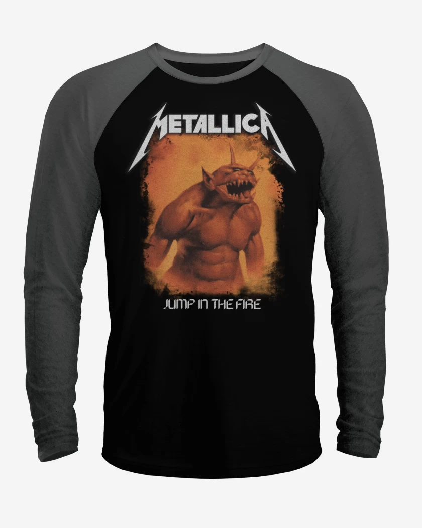 Polera Raglan Jump in the Fire
