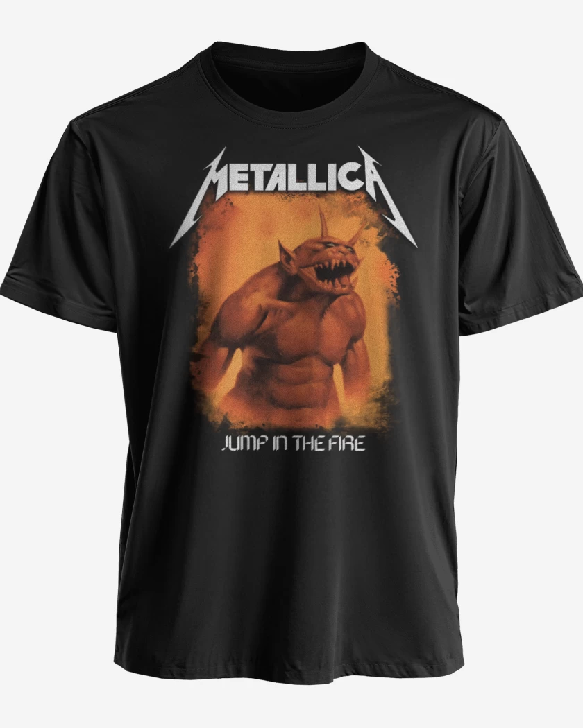 Polera premium Negro de Jump in the Fire