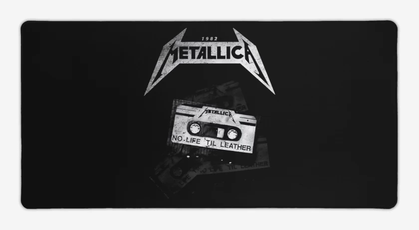 Mouse pad Gamer Negro de No Life Til Leather