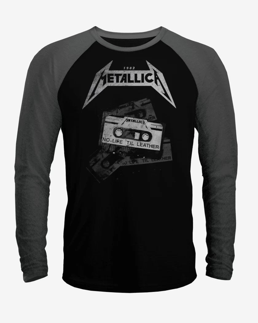 Polera Raglan No Life Til Leather
