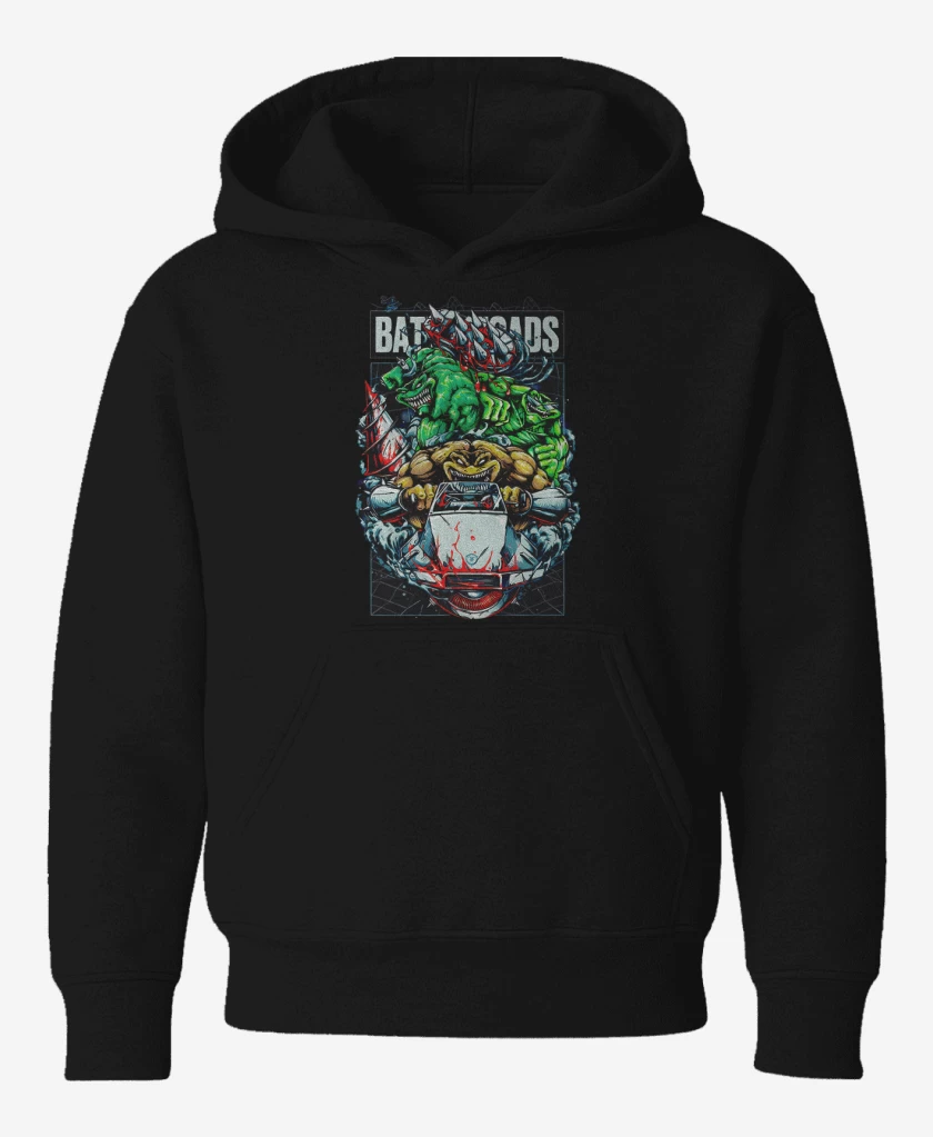 Poleron de niño Negro de Battletoads