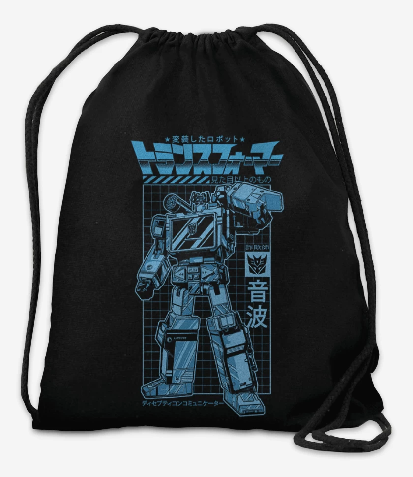 Mochila Negro de Optimus prime japon