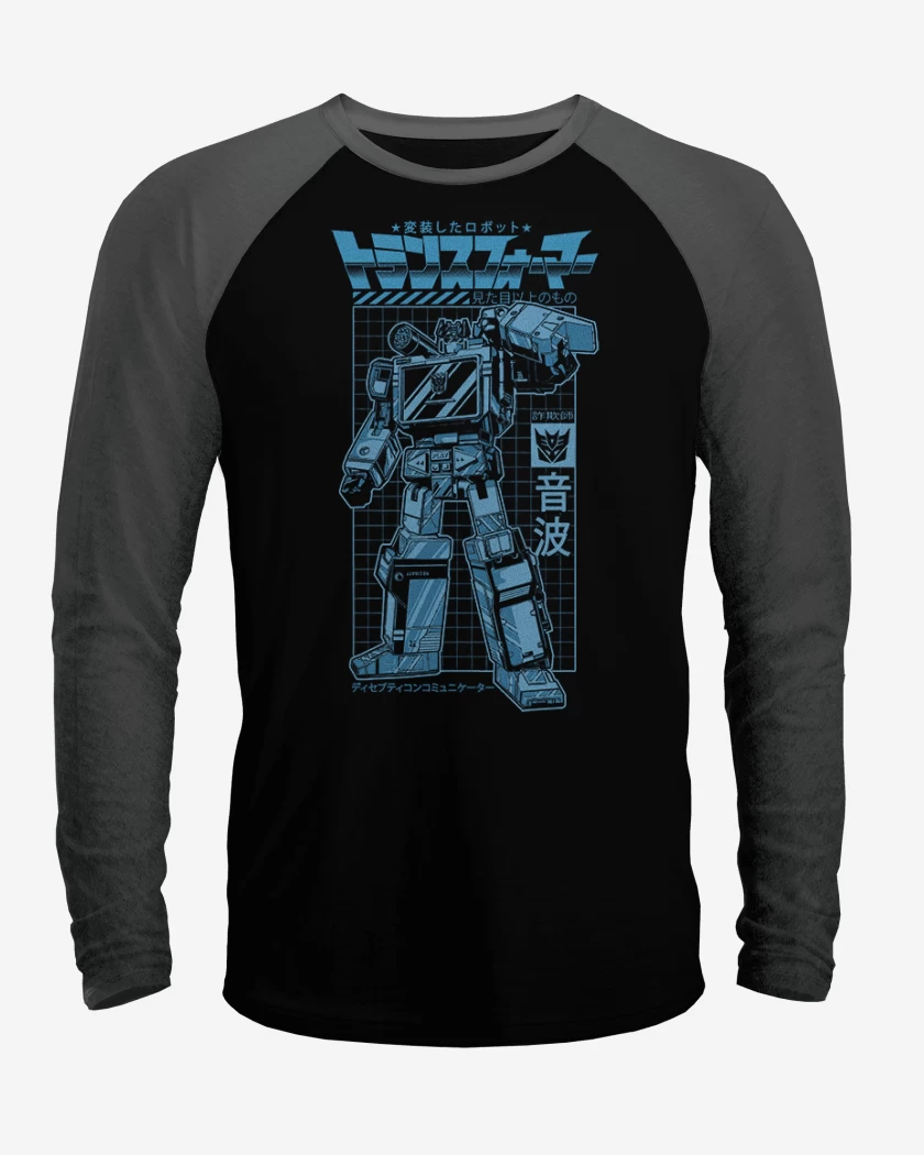 Polera Raglan Optimus prime japon