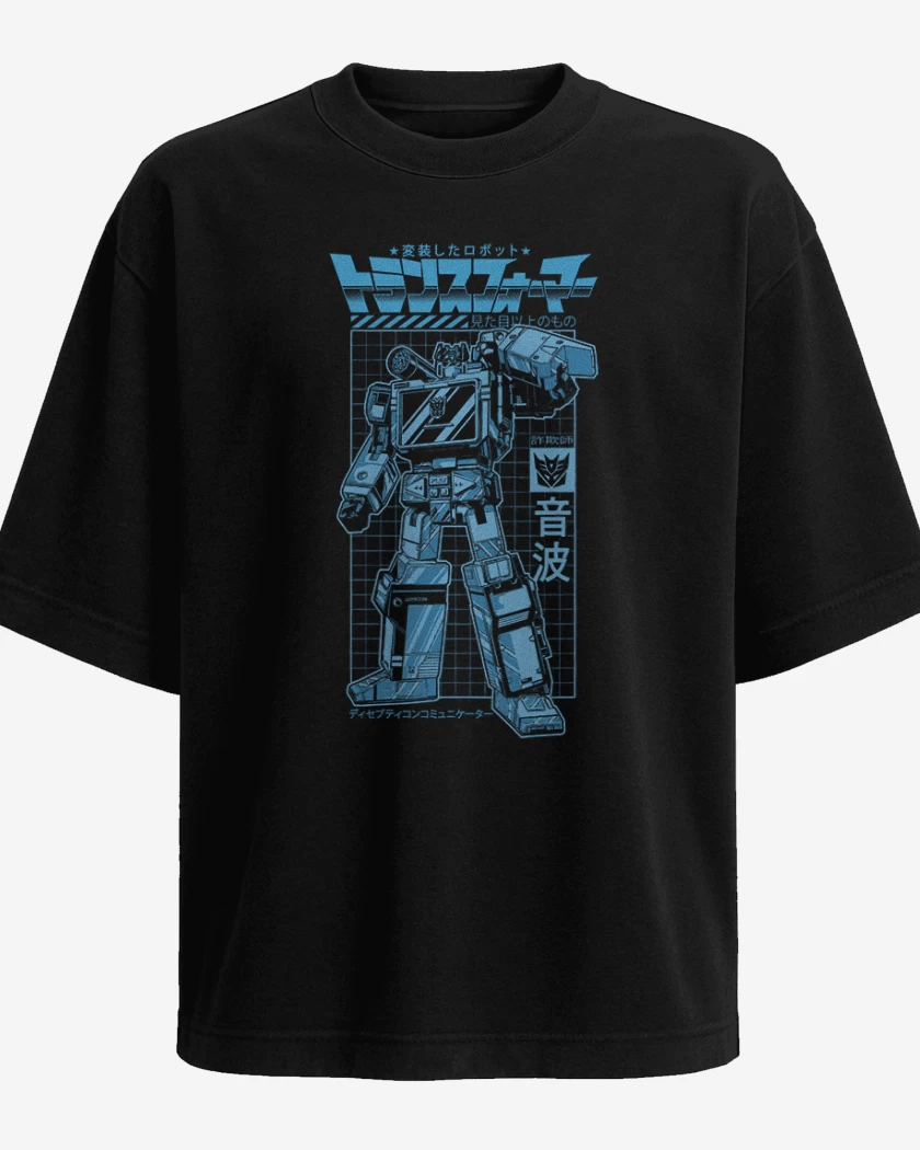 Polera Oversize Optimus prime japon