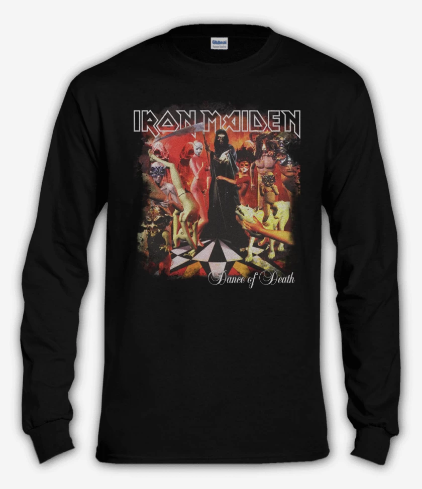 Polera manga larga Negro de Dance of Death