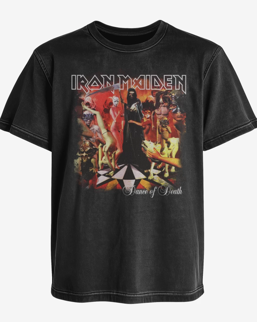 Polera desgastada Dance of Death
