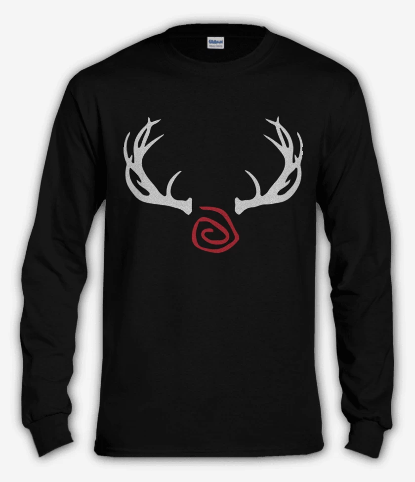 Polera manga larga Negro de True D 2