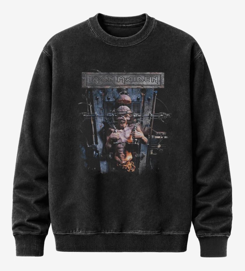 Poleron Polo Acid Wash Negro de The X Factor