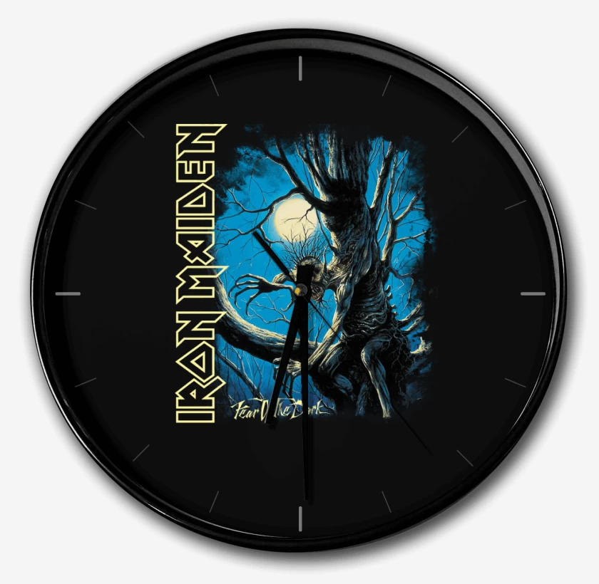 Reloj Negro de Fear of the Dark