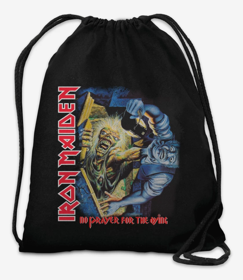 Mochila Negro de No Prayer for the Dying 02