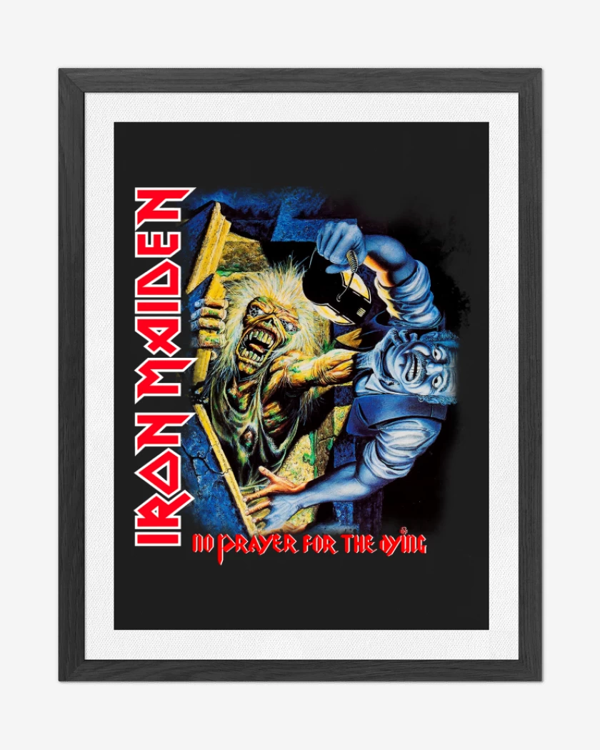 Cuadro decorativo Negro de No Prayer for the Dying 02
