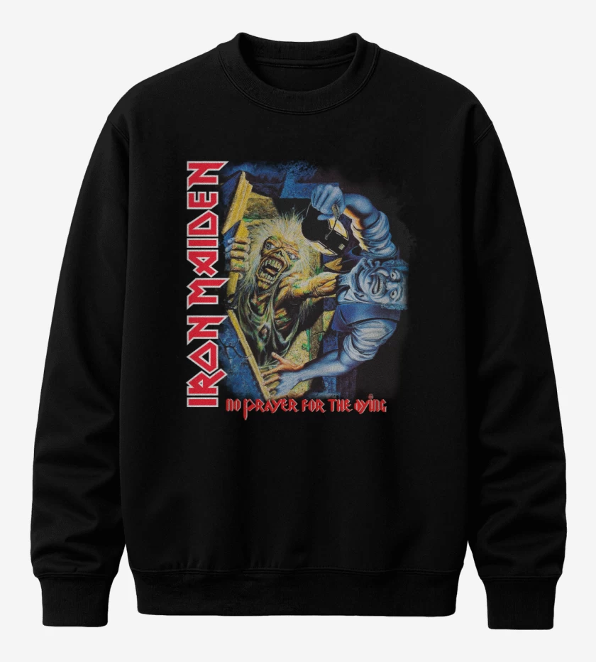Poleron polo Negro de No Prayer for the Dying 02
