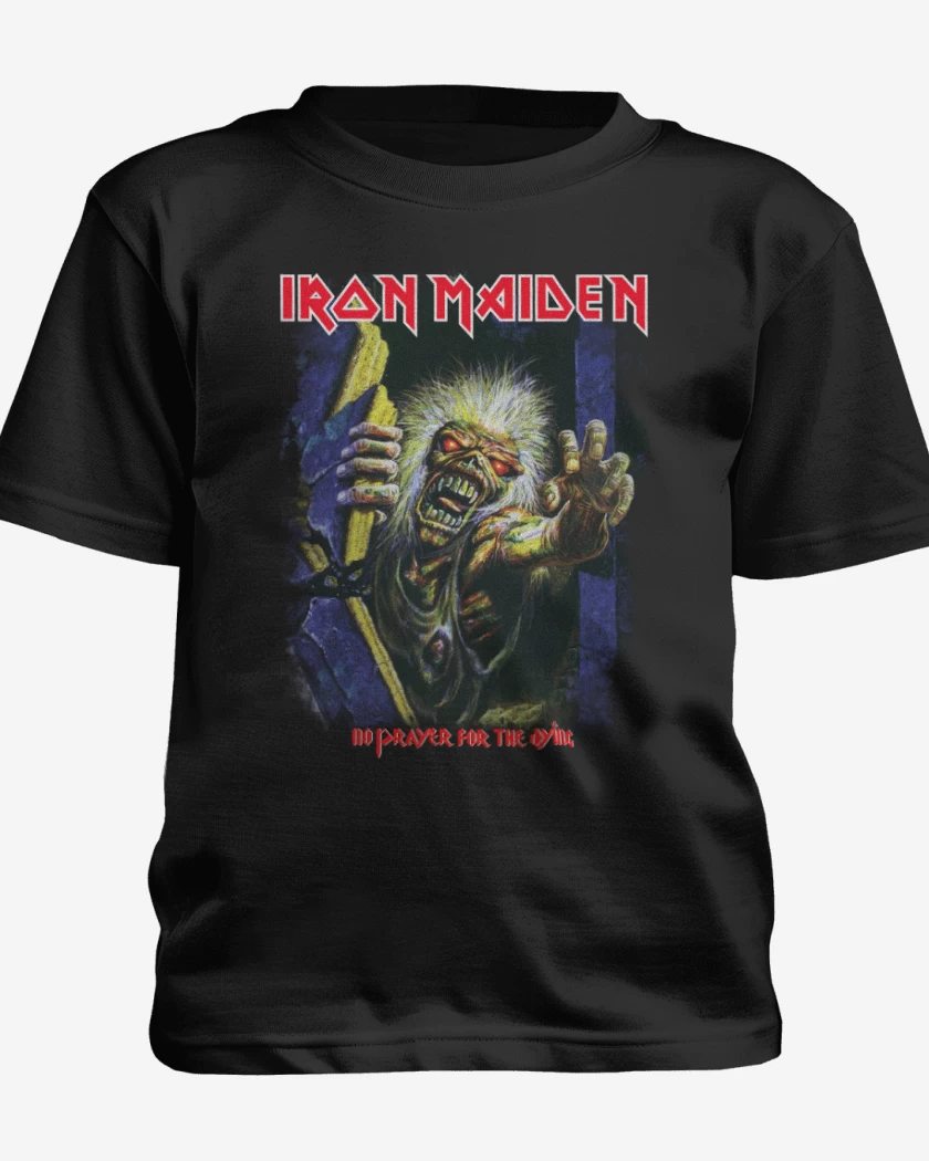 Polera de niño Negro de No Prayer for the Dying