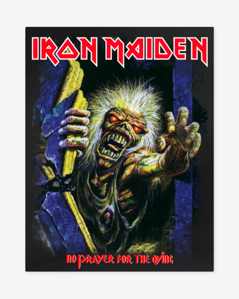 Print metalico Negro de No Prayer for the Dying