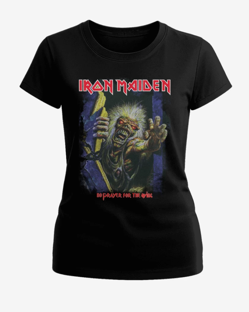 Polera de Mujer Negro de No Prayer for the Dying