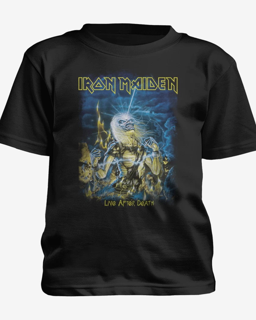 Polera de niño Negro de Live After Death