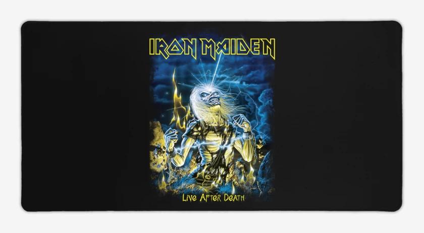 Mouse pad Gamer Negro de Live After Death