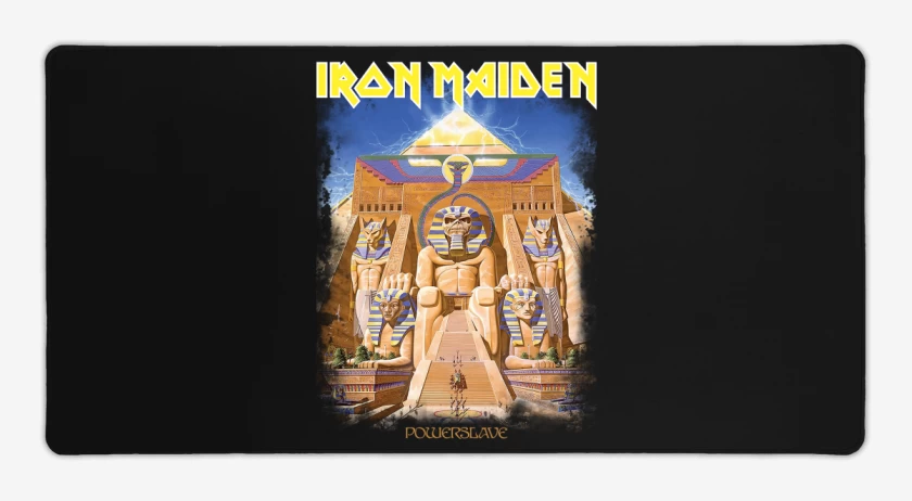 Mouse pad Gamer Negro de Powerslave Maiden